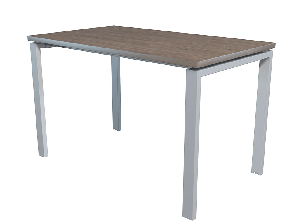 Стол NT 120×70 темный орех/серый